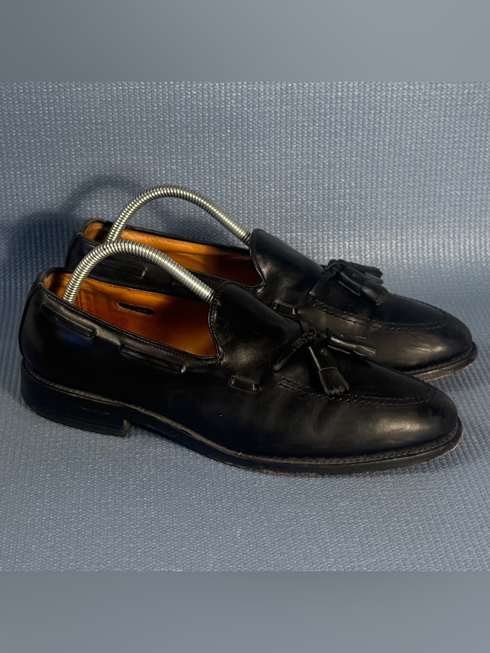 Allen Edmonds Grayson Tassel Loafers Black Slip On Shoes Men’s Size 8.5